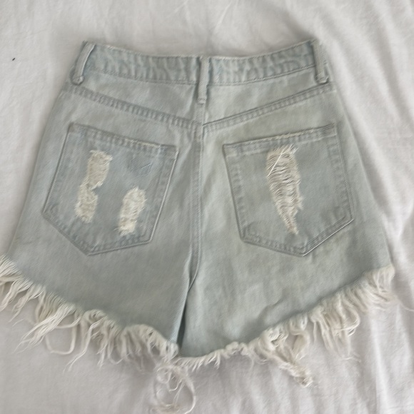 Show me your mumu size 26 Wyoming Jean shorts NWT - Picture 3 of 4